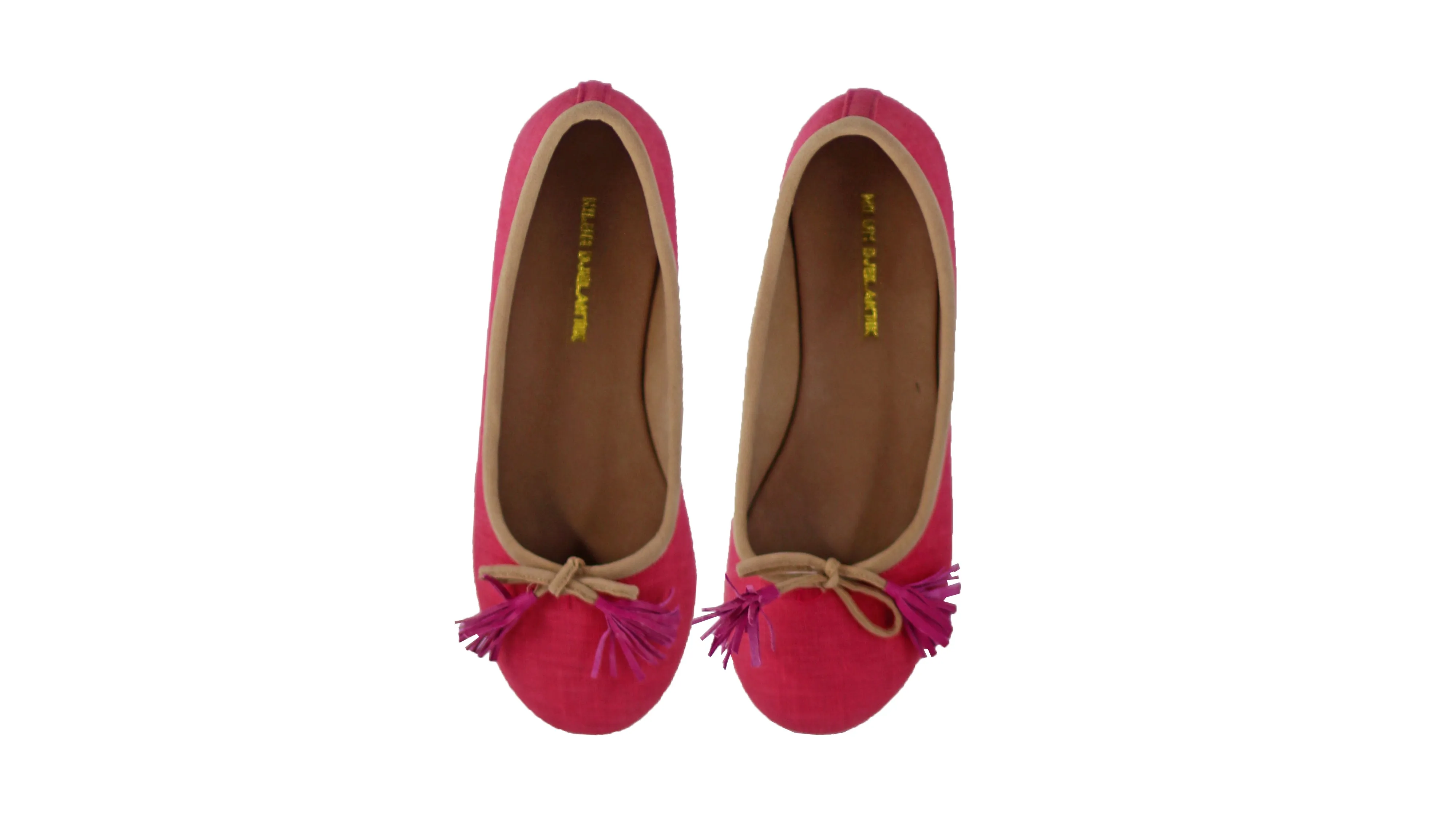 Sasha 20mm Ballet - Fuschia Linen